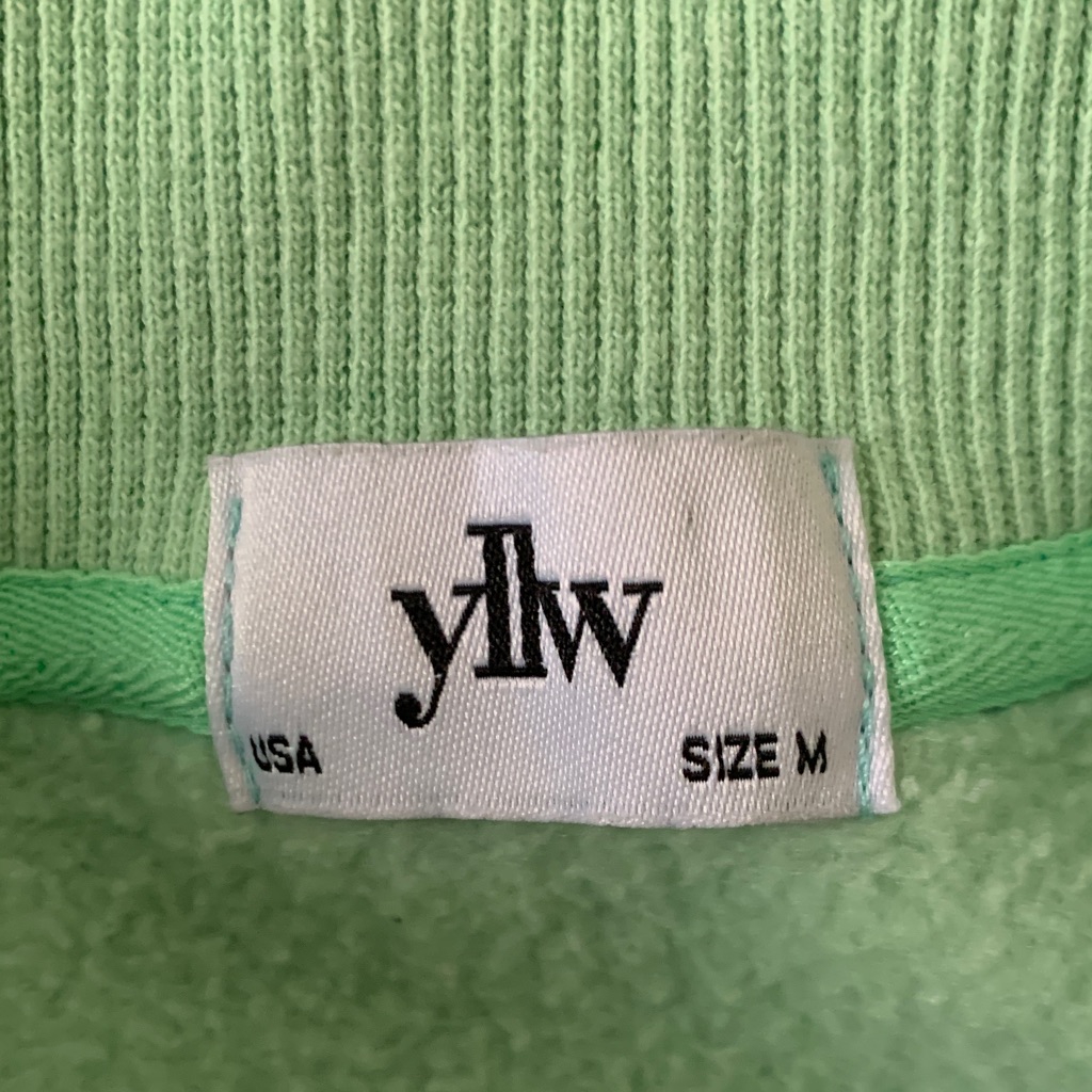 Yllw | Mint Green “I Told My Mom About You” Graphic Sweatshirt | Sz Medium - Euc — image 4 of 8